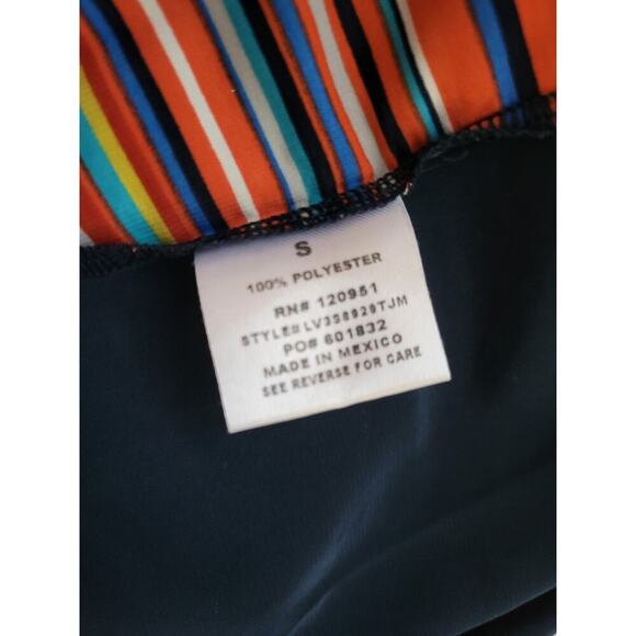 Olive & Oak Women’s Colorful Striped Sleeveless Blouse Small - Picture 5 of 8